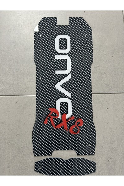 bisiklet dünyam Onvo Elektrikli Scooter RX8 Pleksi Tabanlık Vidalı Montaja Uy...