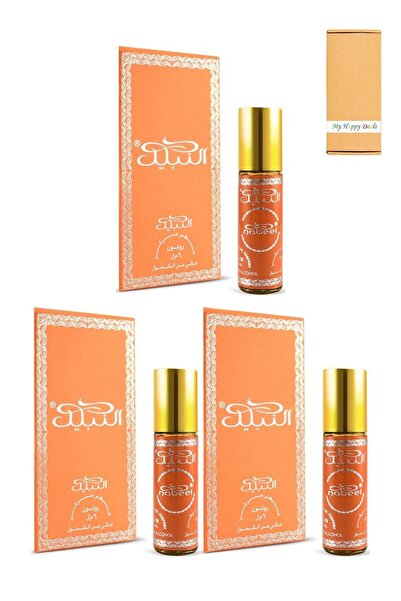 Nabeel 3 Pcs Alcohol Free Roll On Oil Perfume 6ML
