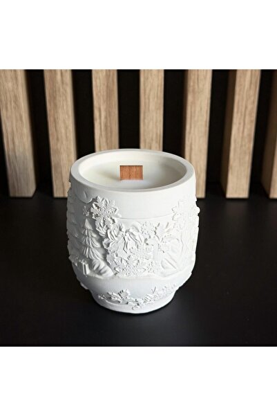 Avelia ScLumanare Parfumata, Avelia, Winter Spice, Soy Wax, Wooden Wick, 338g