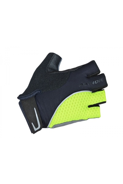 KlaussTech Γάντια ποδηλασίας AUTHOR Team X6 XL σε μαύρο/νέον κίτρινο χρώμα