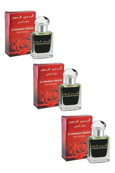 Al Haramain Firdous Pure Perfume 3 x 15ml