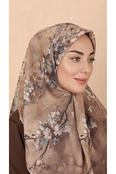 locella Soft Pamuk Eşarp Camel-9