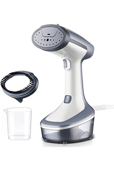 HYX مكواة بخار محمولة، تسخين لمدة 30 ثانية، خزان سعة 300 مل، بخار مستمر لمدة 25 دقيقة