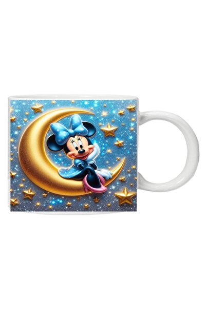 CRD PRINT Cană personalizată „Minnie Moon”, CRD PRINT, 330ml, albă