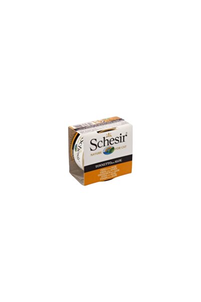 Schesir شيزر طعام رطب للقطط بالتونا مع الصبار 85g