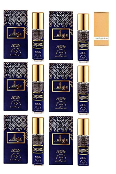 Nabeel 6 Piece Musk Roll On Oil Perfume 6 ML Set