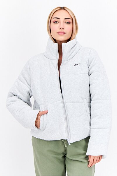 Reebok Women Sportswear Fit Outdoor Jackets, Grey