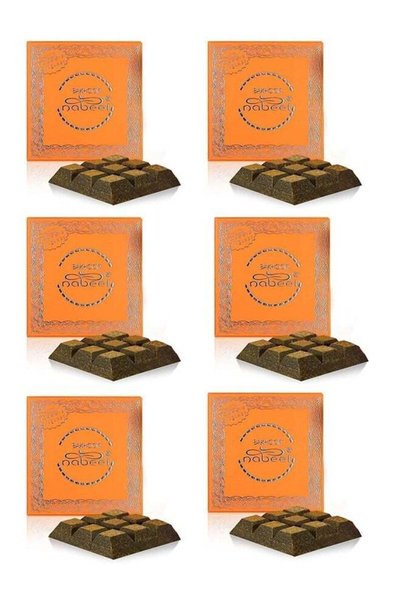Nabeel Pack of 6 Bakhoor 40g - Oudh Incense Solid Perfume Bar