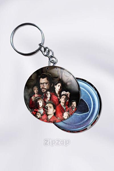 ZipZap حلية مفاتيح على شكل حقيبة من مسلسل لا كاسا دي بابيل (قطعة واحدة)