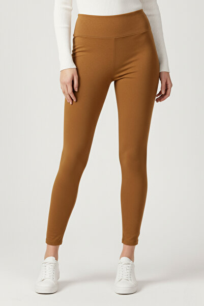 buğrahayalin Women's Velvet Orange Leggings