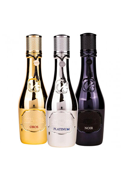 Riiffs - Premium Prive 3-perfume set: Oros 100 ml + Platinum 100 ml + Noir 100 ml