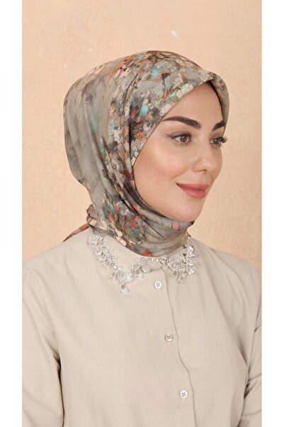 locella Soft Pamuk Eşarp Açık Yeşil-4