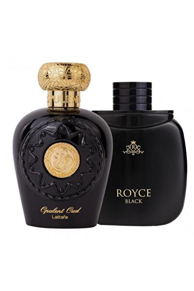 lattafa Opulent Oud + Royce Black - for Men