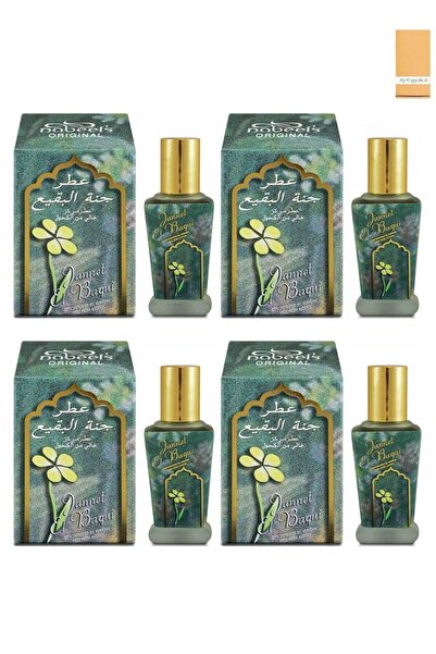 Nabeel 4 Pcs Jannet El Baqui Alcohol Free Roll On Oil Perfume 11ML