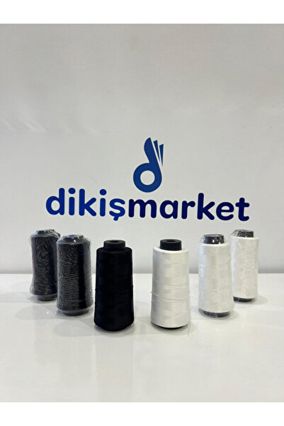 dm dikişmarket overlok makinası kullananlar için 3 overlok siyah (150 denye )...