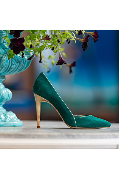 OEM Stiletto shoes Aime Royal Green - 38