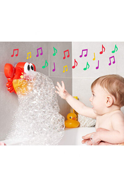 MalPlay MalPlay children's bath toy, musical crab model, foam generator, size 24 x 7 x 16cm,