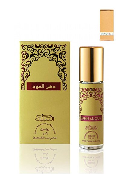 Nabeel دهن العود - عطر زيتي رول خالي من الكحول - 6 مل