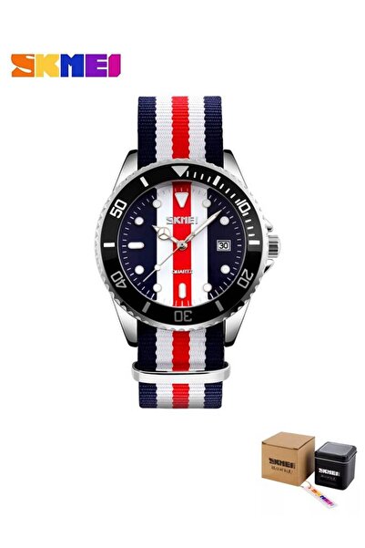 Skmei Japanese Quartz British Style Wristwatch