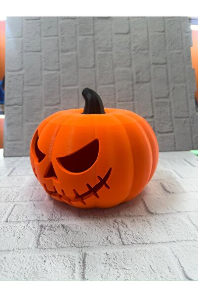 Marsilyan Dekoratif Balkabağı Şekerlik 21×15 cm Kapaklı Turuncu Kutu (IEG34456)