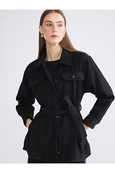 LC Waikiki Seray New Season cu glugă supradimensionat Jachetă pentru femei