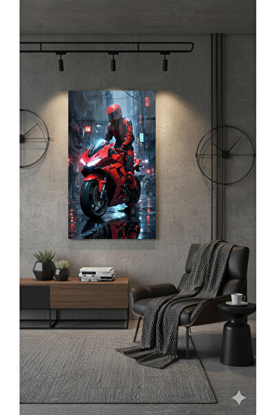 BLT DİZAYN Cyberpunk Biker Glass Table