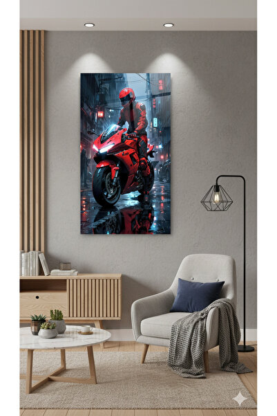 BLT DİZAYN Cyberpunk Biker Glass Table