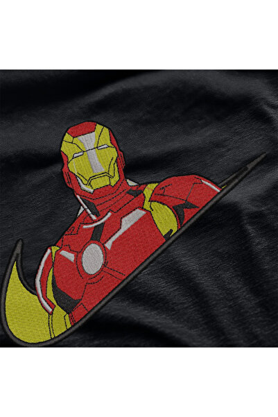 Marvel Iron Man t-shirt with unique embroidery