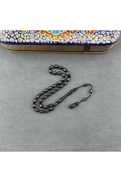 Bülbül Tesbih Özel Gümüş İşlemeli Kuka Tespih