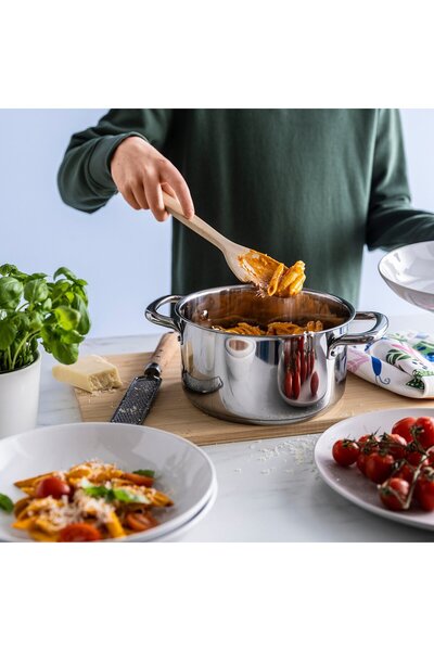 Generic Spoon for cooking, solid birch, 29 cm