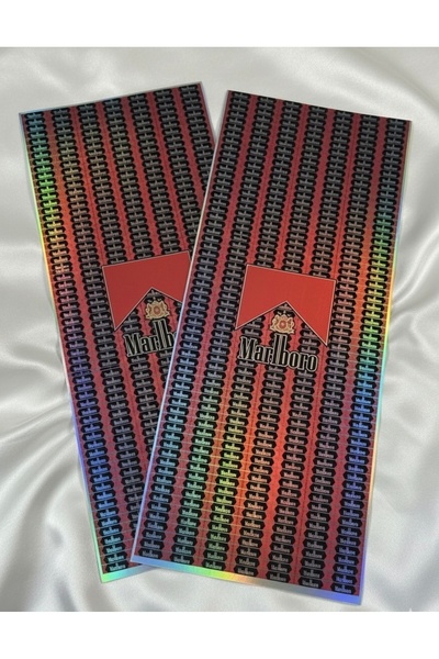 sahmeran oto aksesuar oto sticker Kapı Direk Kaplama Folyosu hologram MARLBOR...