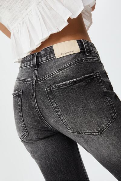 Stradivarius D98 straight-leg vintage effect jeans