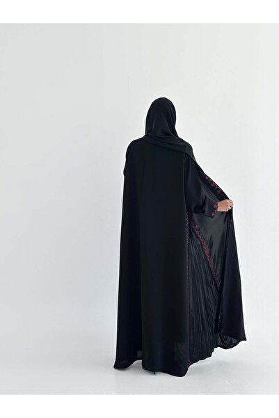 AYA mw1816 عباية السراميك الملكية بتفاصيل مطرزة