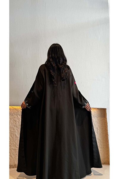 AYA mwt676 عباية زيتي شك