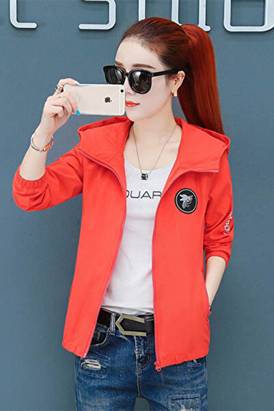 dorbe stylish zipper closure long sleeves women winter wear hooded jacket