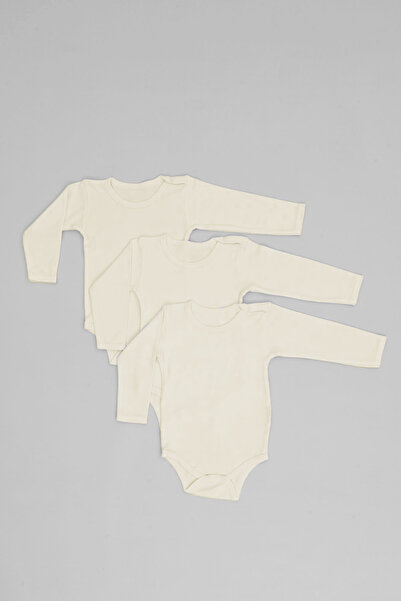 Yumilio بدلة أطفال بأكمام طويلة مصنوعة من القطن بنسبة 100% - بدلة مرنة وناعمة...