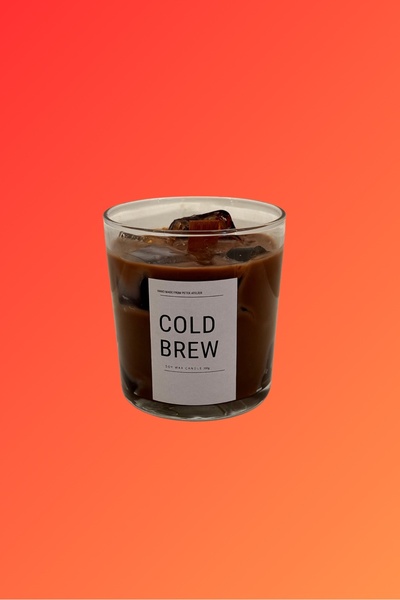 Petek Atelier Cold Brew Mum, Kahve Esansı , Soya wax , Handmade