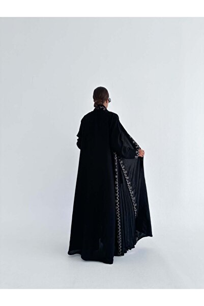 AYA mw1814 عباية السراميك الملكية بتفاصيل مطرزة