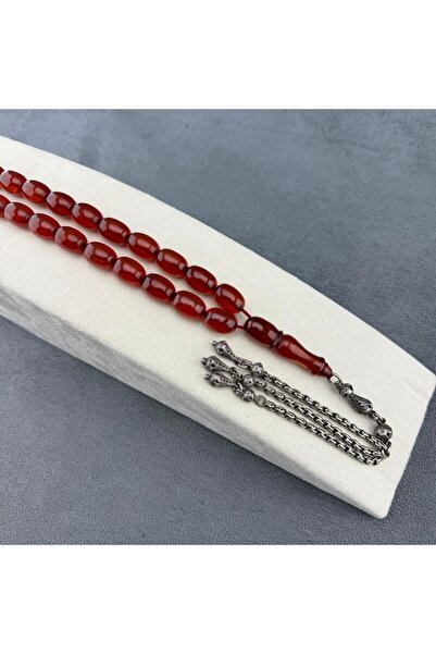 Bülbül Tesbih Kemane İşçiliği Havşalı Delim Eski Özel Dönem işi Bakalit Tespih