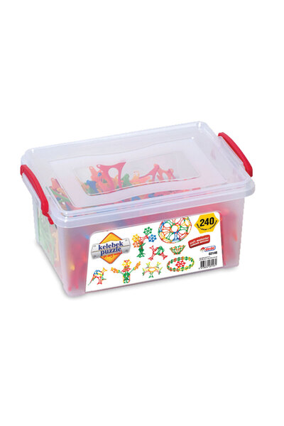 Dede Oyuncak DEDE PUZZLE 03146 KELEBEK 240 PARÇA KÜÇÜK BOX PUZZLE