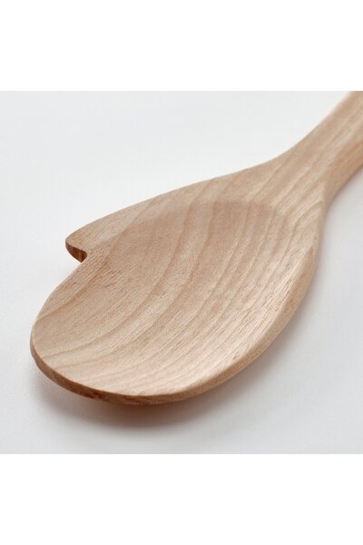 Generic Spoon for cooking, solid birch, 29 cm