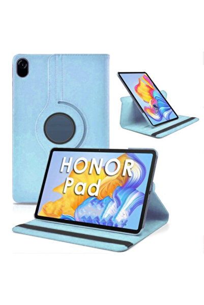 Fuchsia Huawei Honor Pad 10 12.1 Inch Compatible Stand 360 °   Horizontal Vertical Rotatable Leather Tablet Case