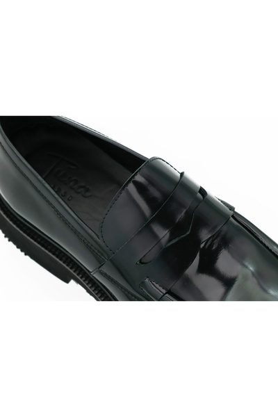 Tuna Genuine Leather Eva Sole Loafer Model Men's Shoes - E5802