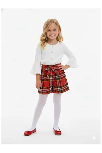 Çikoby Girl's 40447 Knitted Jacket Ecru