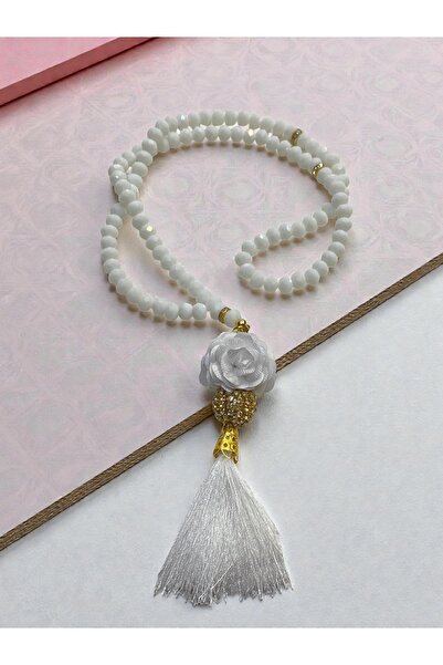 Hac AVM Mătănii din perle și cristal de 99 de piese |   P cu ciucuri brodat c...