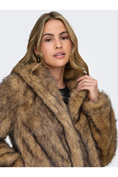 ONLY Women's Onldawn Life Long Faux Fur Coat Otw O15352794-4817798