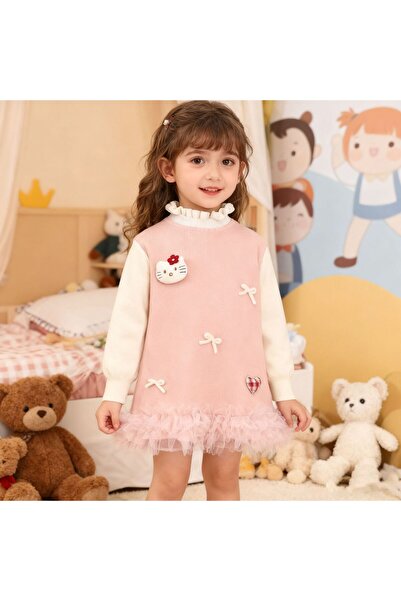 nannie Φόρεμα Hello Kitty για κορίτσια - ροζ - 5-6 ετών