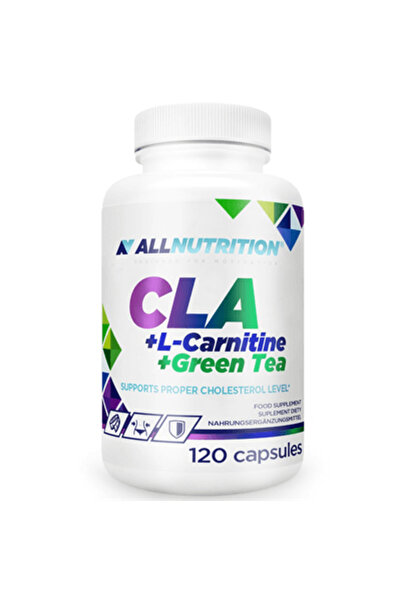 ALLNUTRİTİON CLA + L-Carnitine + الشاي الأخضر 120 كبسولة