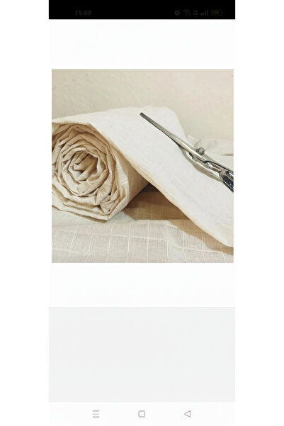 PAZARSEN Απλό λινό ύφασμα