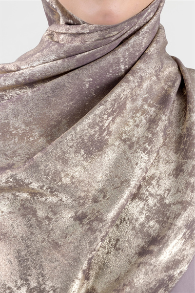 Ophelia Luxury Hijab| Golden Tapu